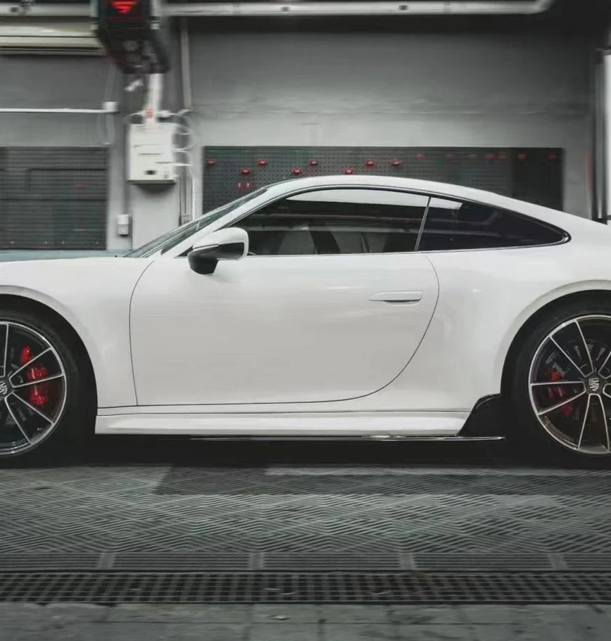 Aero Republic T-ART Style Side Skirts for Porsche 911 992.1 Carerra 4S/Targa 4S/GTS 2020-2024 Dry Pre-preg Carbon Fiber
