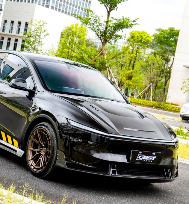 CMST Tuning V3 Front Lip for Tesla Model Y Juniper 2026-ON Carbon Fiber / FRP