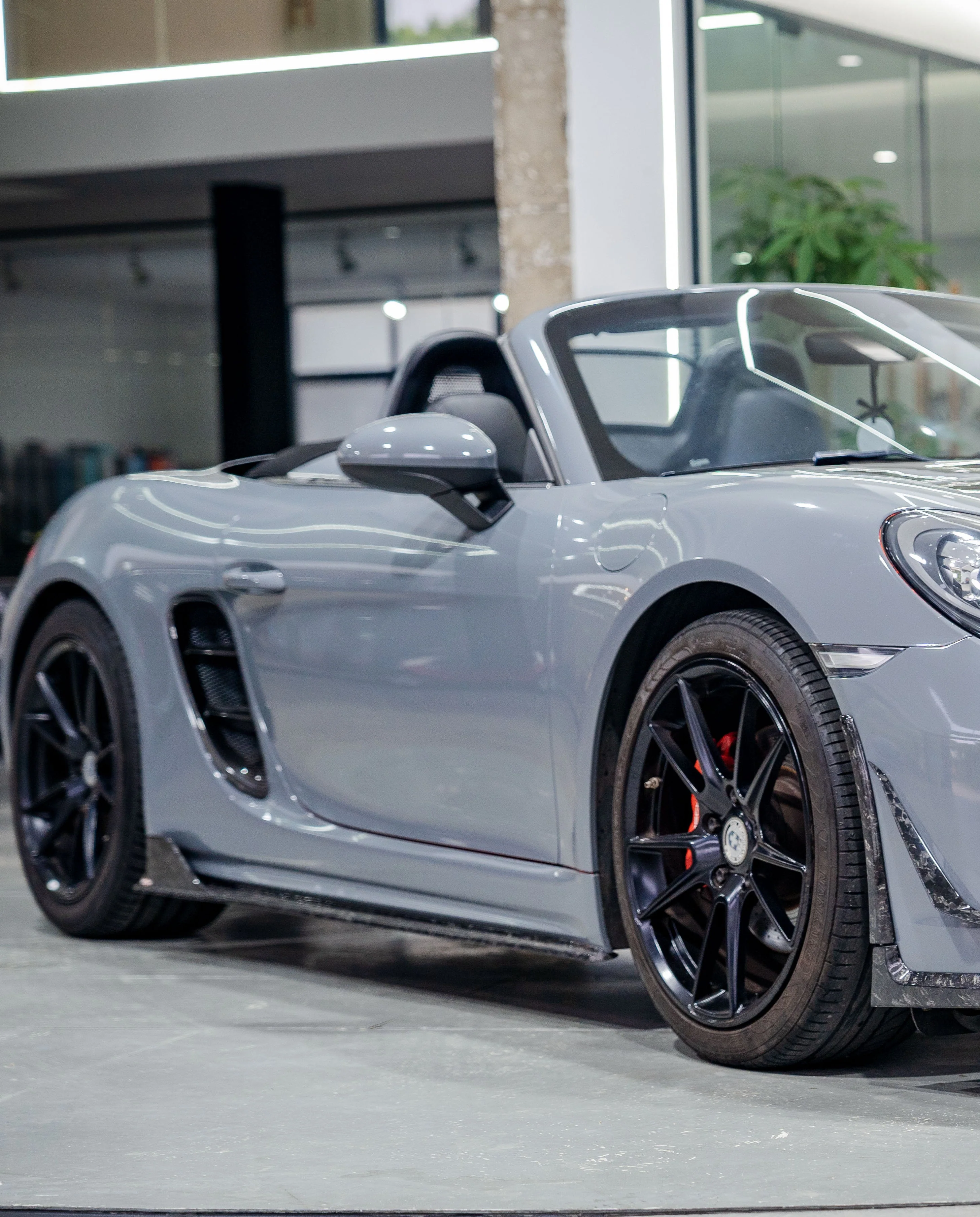 BCTXE Tuning Side Skirts for Porsche 718 Cayman/Boxster GTS 2017-ON Dry Pre-preg Carbon Fiber