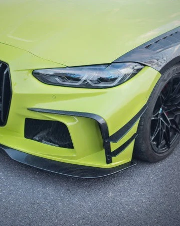 CMST Tuning Front Canards for BMW M3/C G80 G81 & M4/C G82/G83 CMST Front Bumper Carbon Fiber/FRP