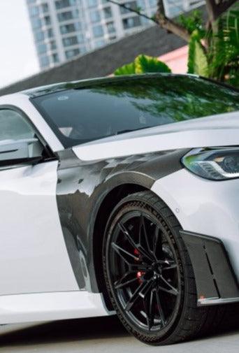 ArmorExtend AE Design Front Fenders for BMW M2 & M2C G87 Carbon Fiber