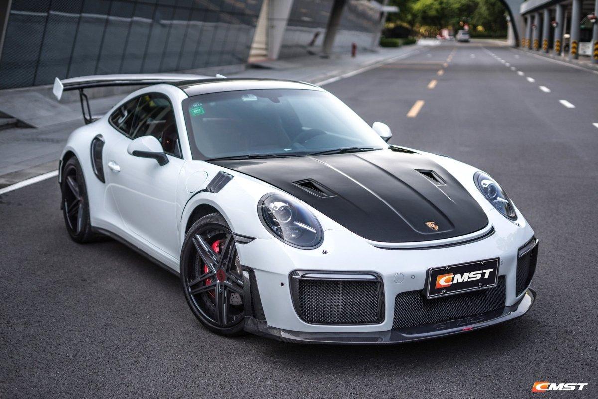 CMST Tuning GT2RS Rear Fender Trim for Porsche 911 991.2 991.1 Base/S/T Carbon Fiber/FRP