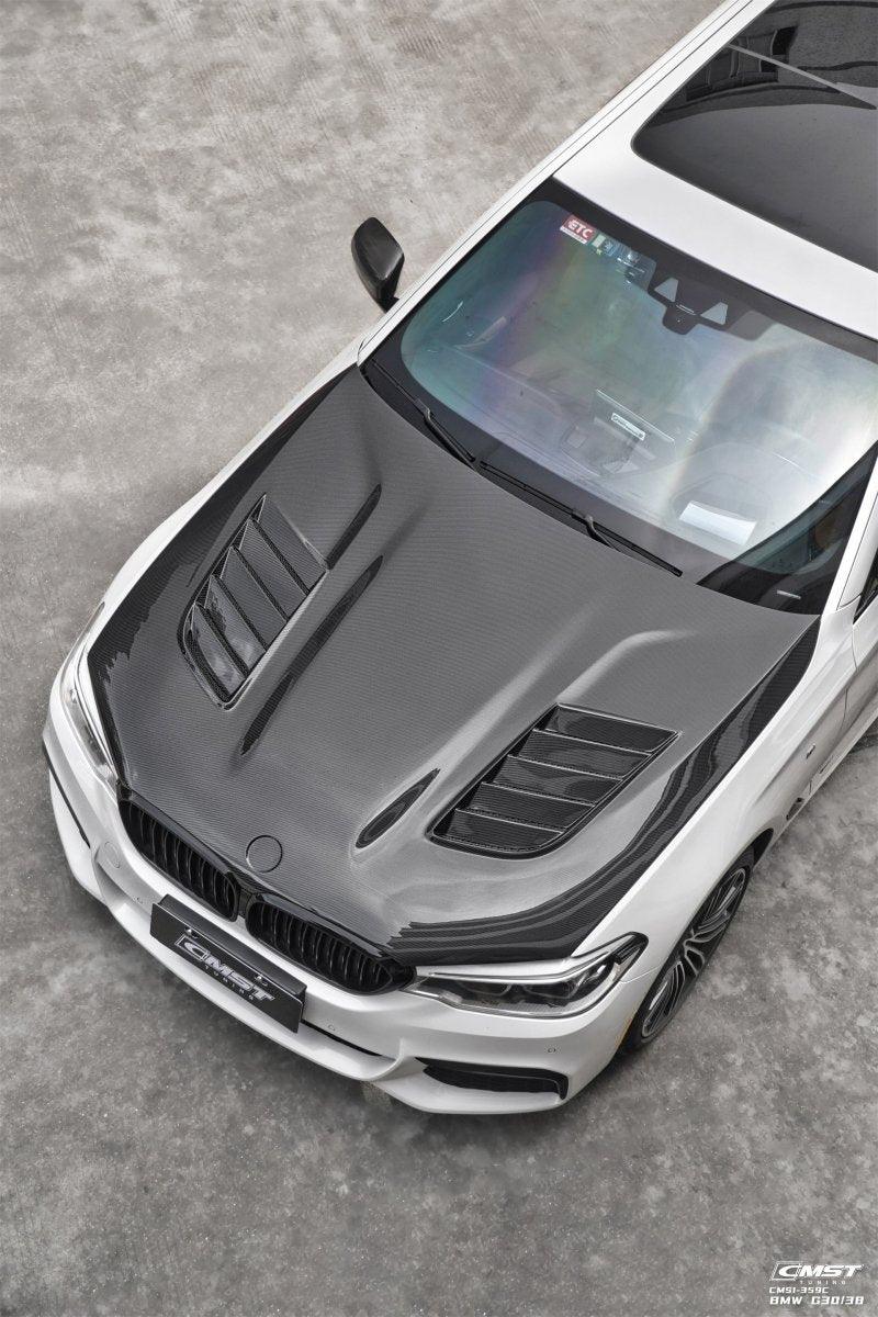 CMST Tuning Vented V1 Hood for BMW M5 M5C F90 & G30 540 M550 Carbon Fiber/FRP