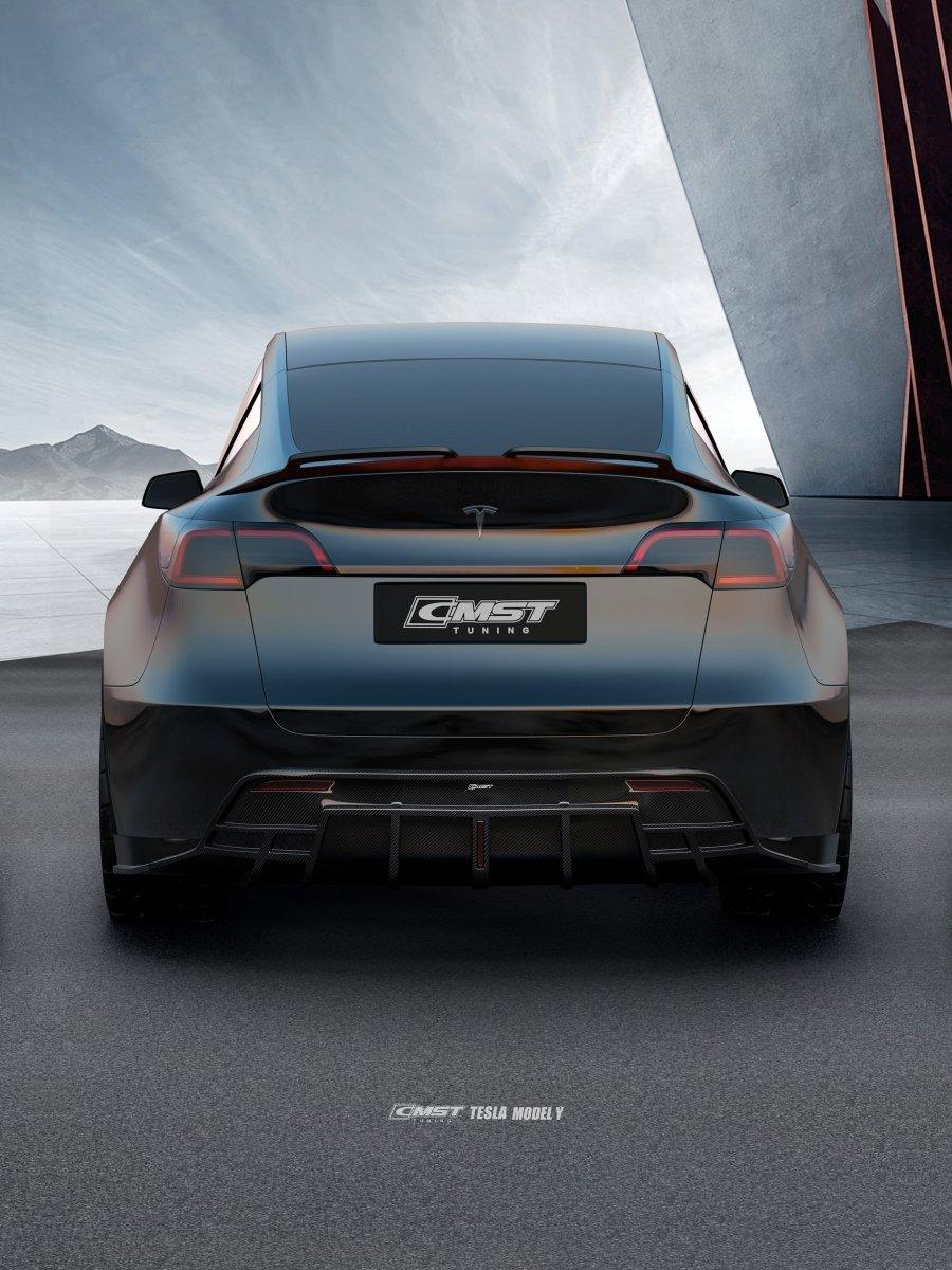CMST Tuning V5 Rear Diffuser for Tesla Model Y Performance AWD Carbon Fiber/FRP