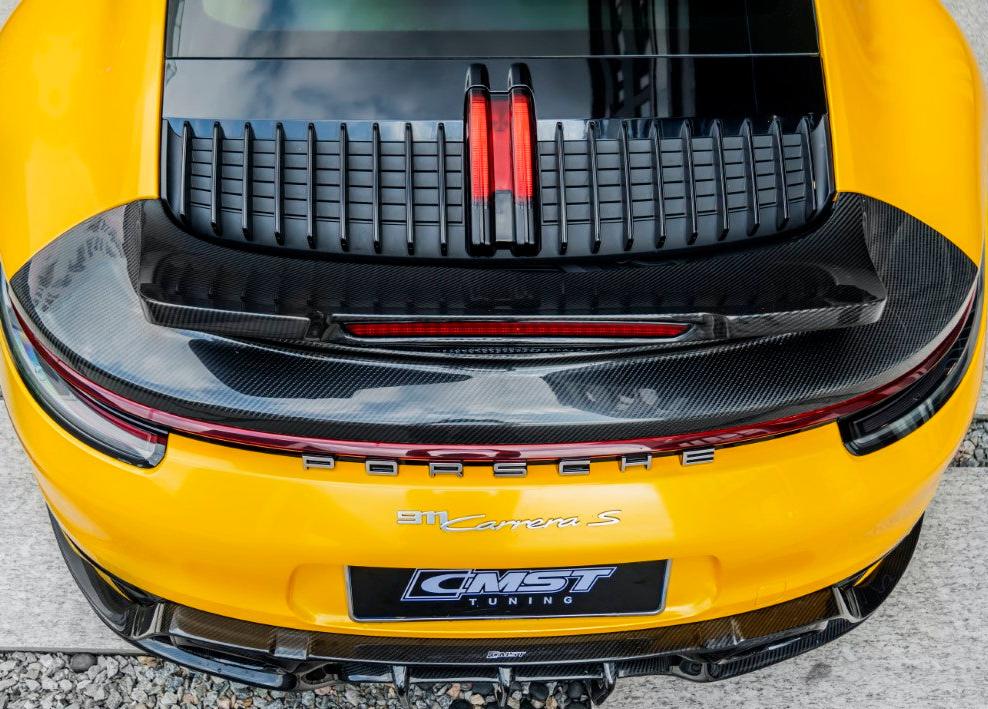 CMST Tuning Rear Spoiler for Porsche 911 992.1 992.2 Carrera Base/S/T/GTS Coupe Carbon Fiber/FRP