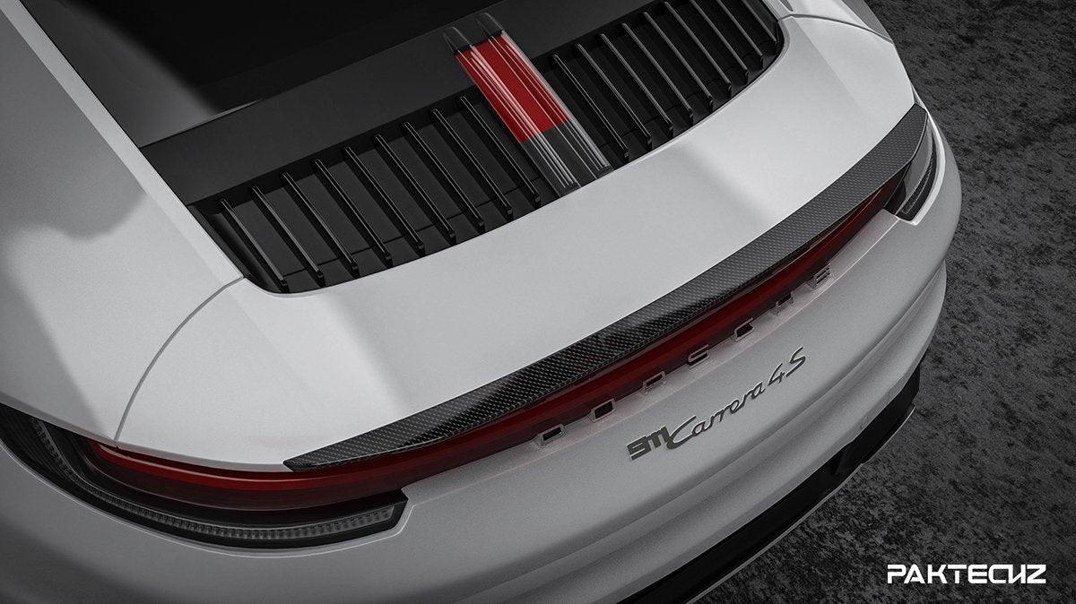 Paktechz Porsche 911 992 Carrera / S Carbon Fiber Rear Spoiler