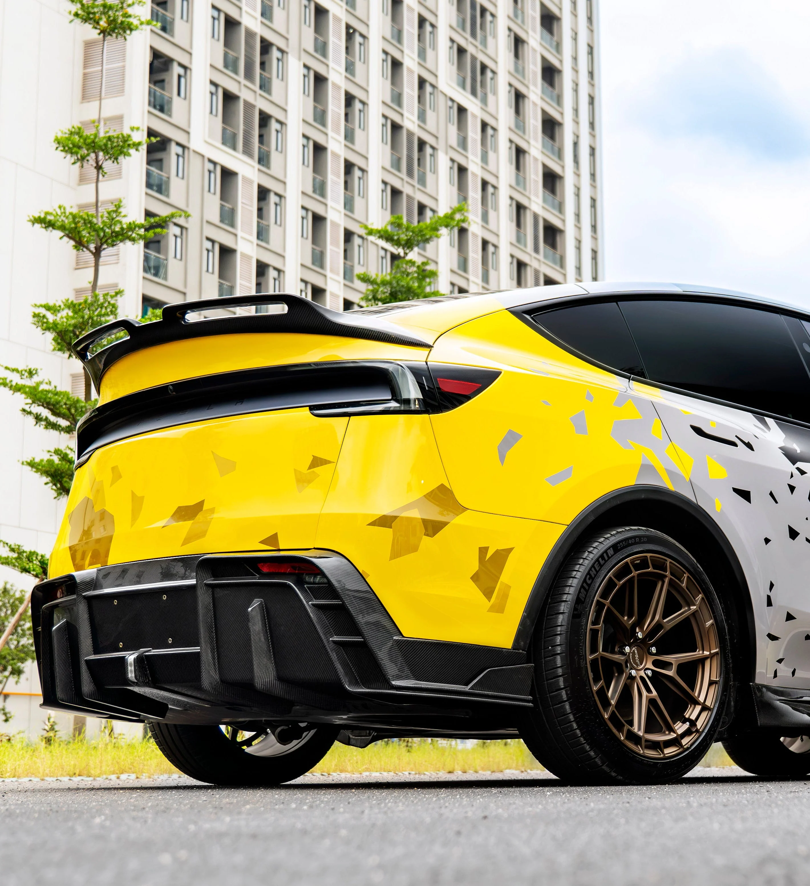 CMST Tuning V3 Rear Diffuser for Tesla Model Y Juniper 2026-ON Carbon Fiber / FRP
