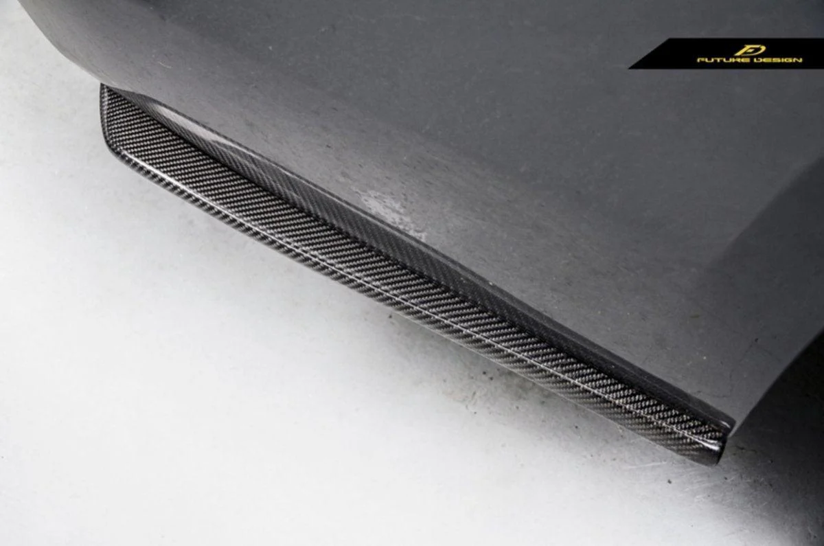 Future Design Carbon Rear Canards for BMW M5/M5C F90 2018-ON & 5 Series G30 540i M550i G30 G31 2017-ON Carbon Fiber / FRP