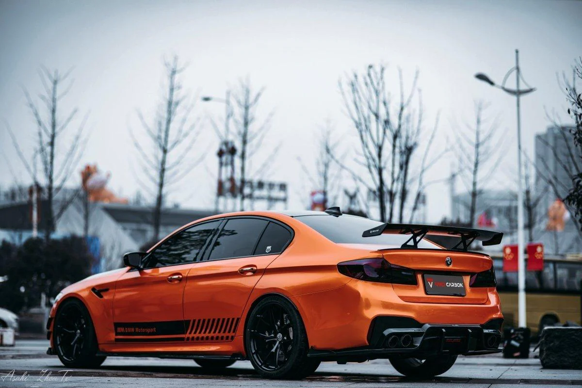 TAKD Carbon Rear Diffuser & Canards for BMW M5 & M5C & M5CS F90 Carbon Fiber