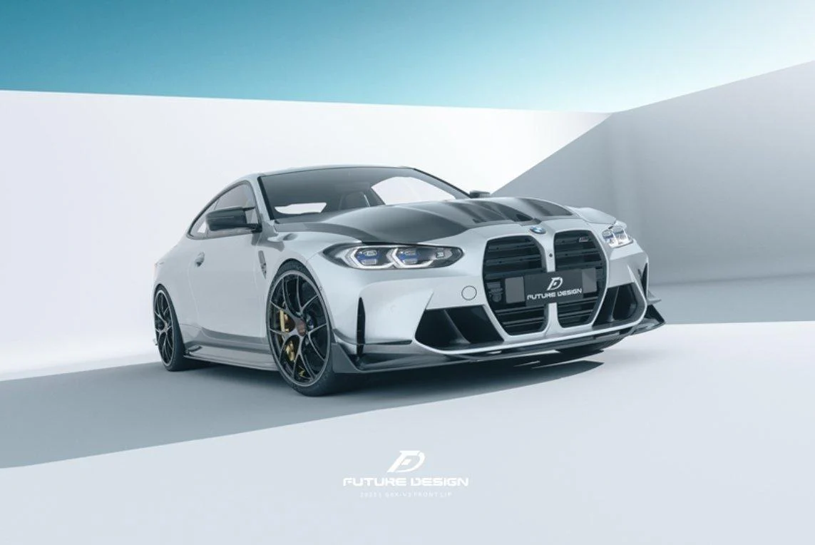 Future Design FD V3 Carbon Fiber Front Lip for M3 G80 & M4 G82 G83 2021-ON