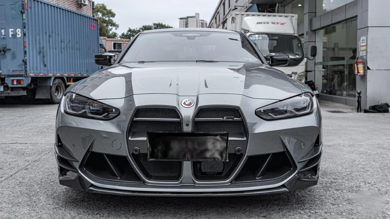 Aero Republic AC Style Front Canards for BMW M3/C/CS G80/81 & M4/C/CS G82/83 Carbon Fiber
