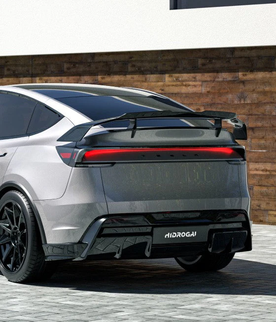 Robot Craftsman V1 Rear Spoiler for Tesla Model Y Juniper 2026-ON Carbon Fiber / FRP