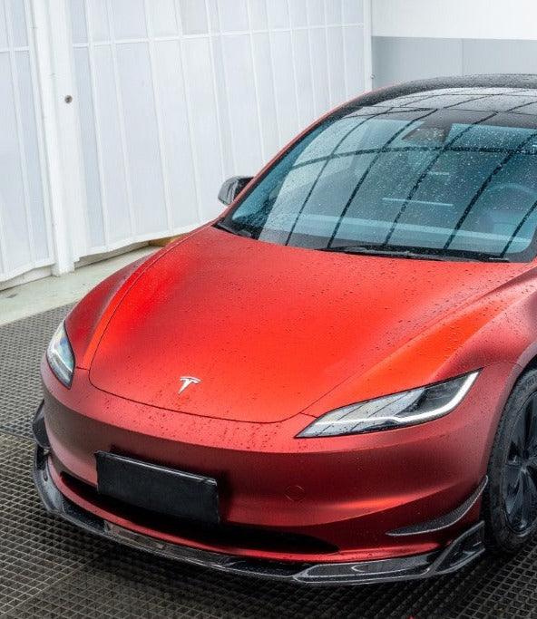 ArmorExtend AE Front Lip for Tesla Model 3 Highland 2024-ON Carbon Fiber