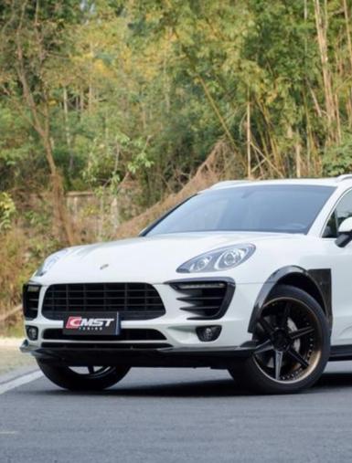 CMST Tuning Front Lip for Porsche Macan 95B.1 Base/S 2015-2018 Carbon Fiber/FRP