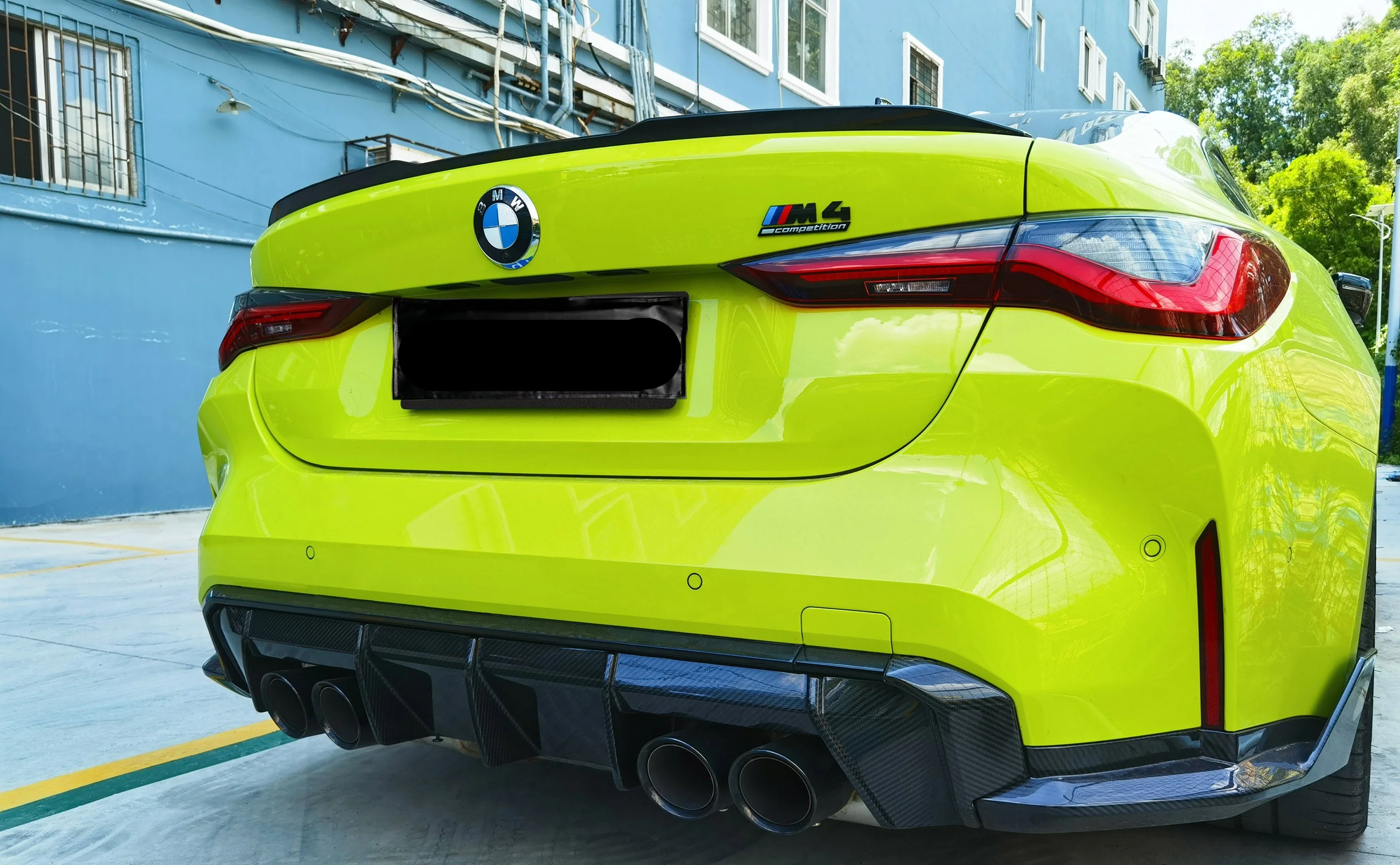 Aero Republic OEM Style Rear Diffuser for BMW M3/C/CS G80 G81 & M4/C/CS G82 G83 2021-ON Dry Pre-preg Carbon Fiber