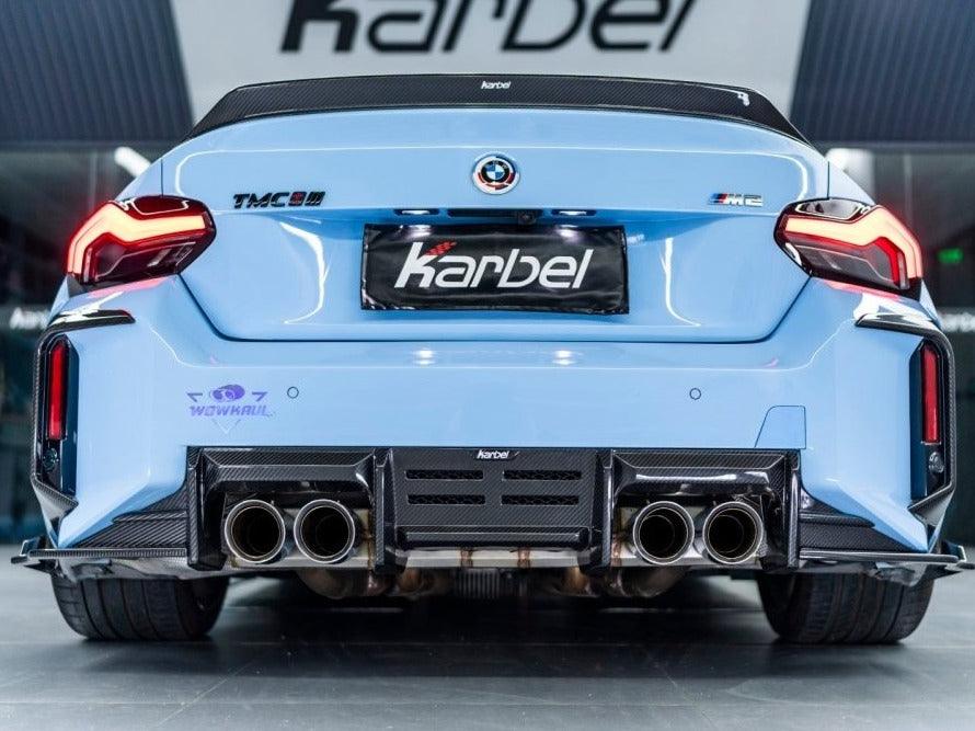 Karbel Carbon Rear Diffuser & Canards for BMW M2 G87 2023-ON Carbon Fiber