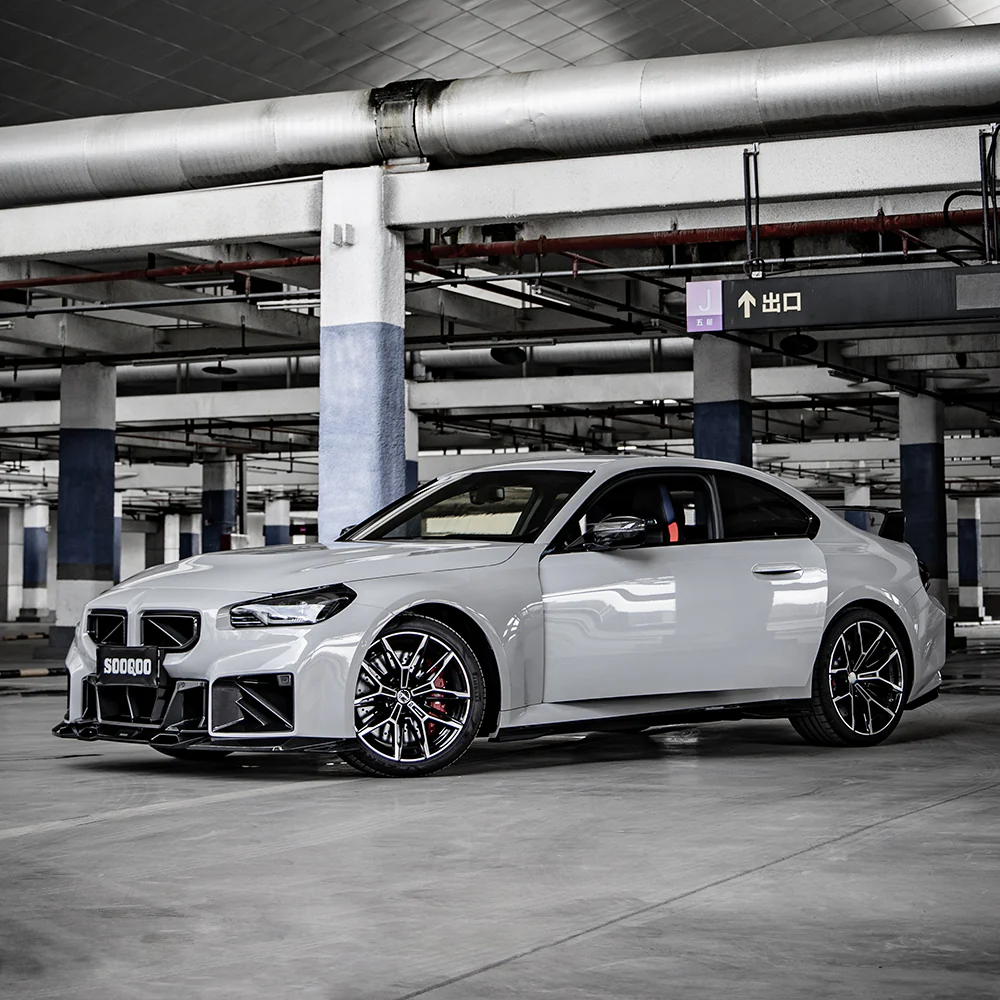 SOOQOO USA Side Skirts for BMW M2 M2C G87 Carbon Fiber