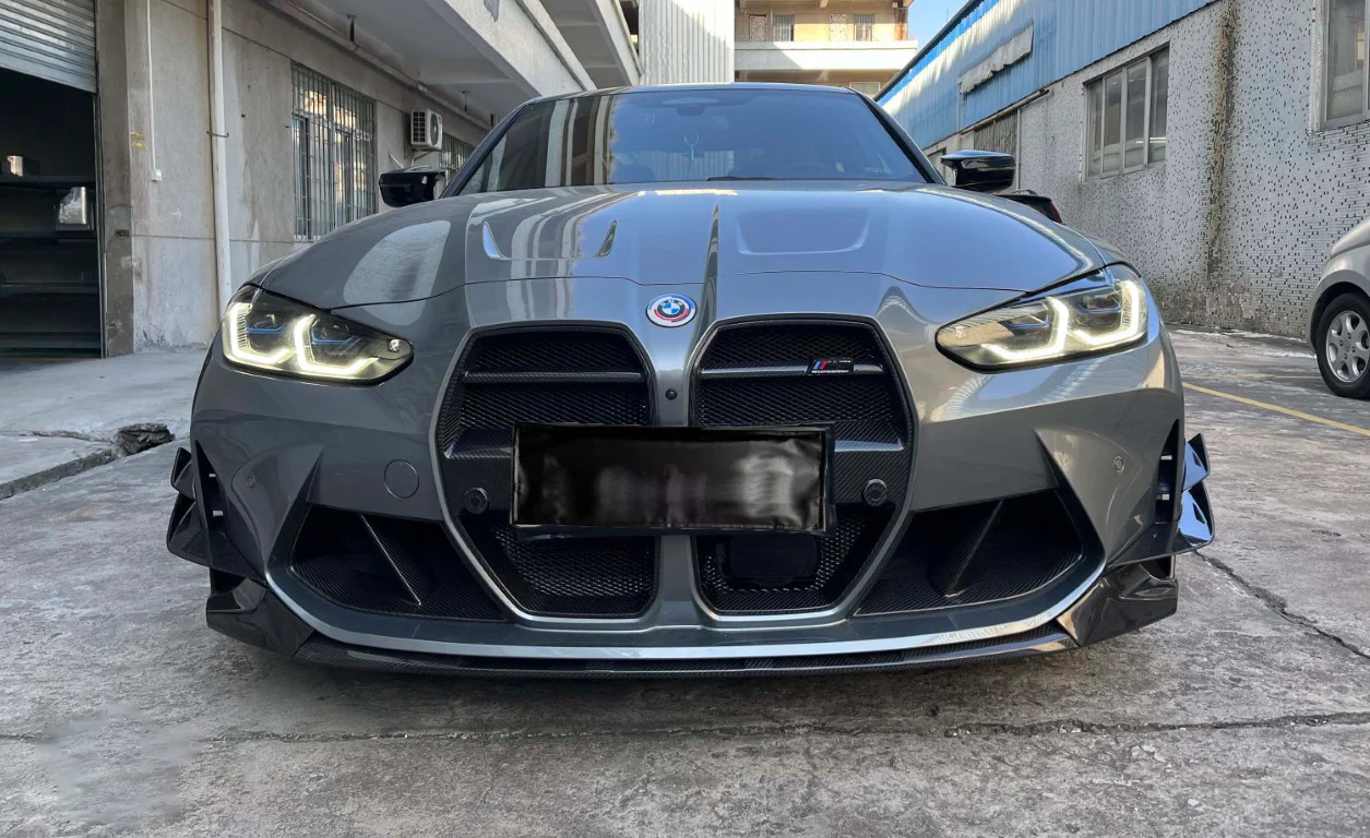 Aero Republic VS Style Front Canards for BMW M3/C/CS G80/81 & M4/C/CS G82/83 Carbon Fiber