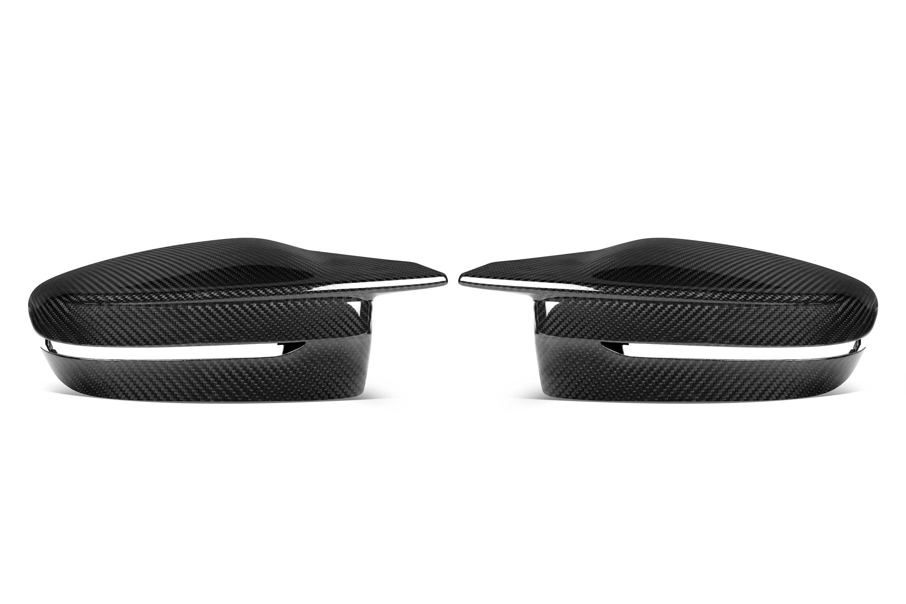 Aero Republic OE Style Replacement Mirror Caps for BMW M3 M4 G80 G81 G82 G83 RHD Dry Pre-preg Carbon Fiber