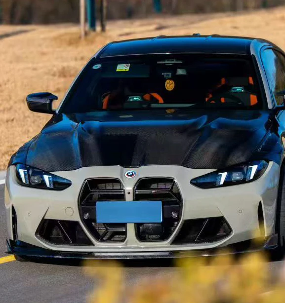 ArmorExtend ART Vented V3 Hood for BMW M3/CS/C G80 G81 & M4/CSL/CS/C G82 G83 Dry Pre-preg Carbon Fiber