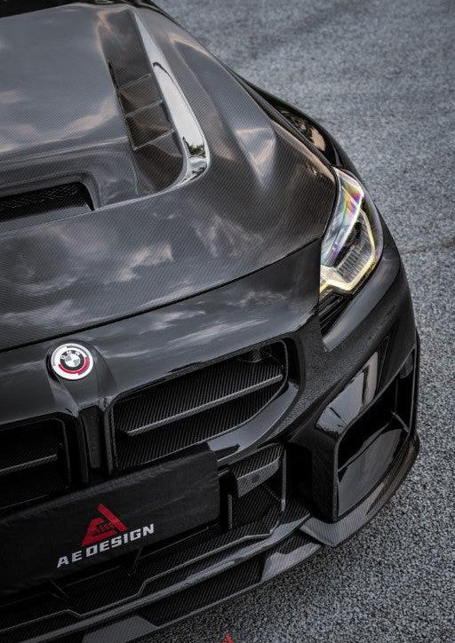 ArmorExtend AE Lower Grill for BMW M2/C G87 2023-ON Pre-preg Carbon Fiber