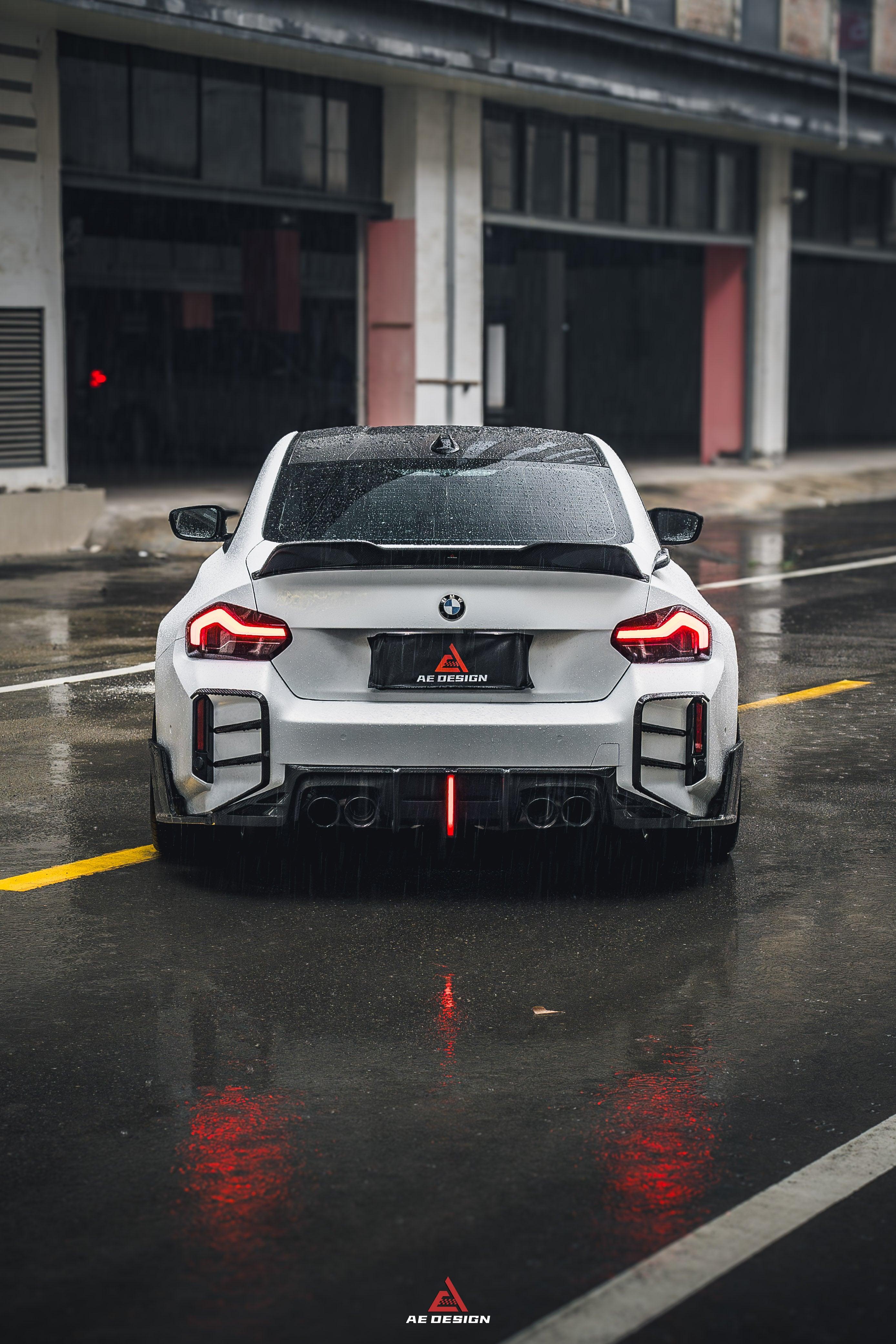 ArmorExtend V3 Rear Spoiler for BMW M2/C G87 & G42 M240i Coupe Pre-preg Carbon Fiber