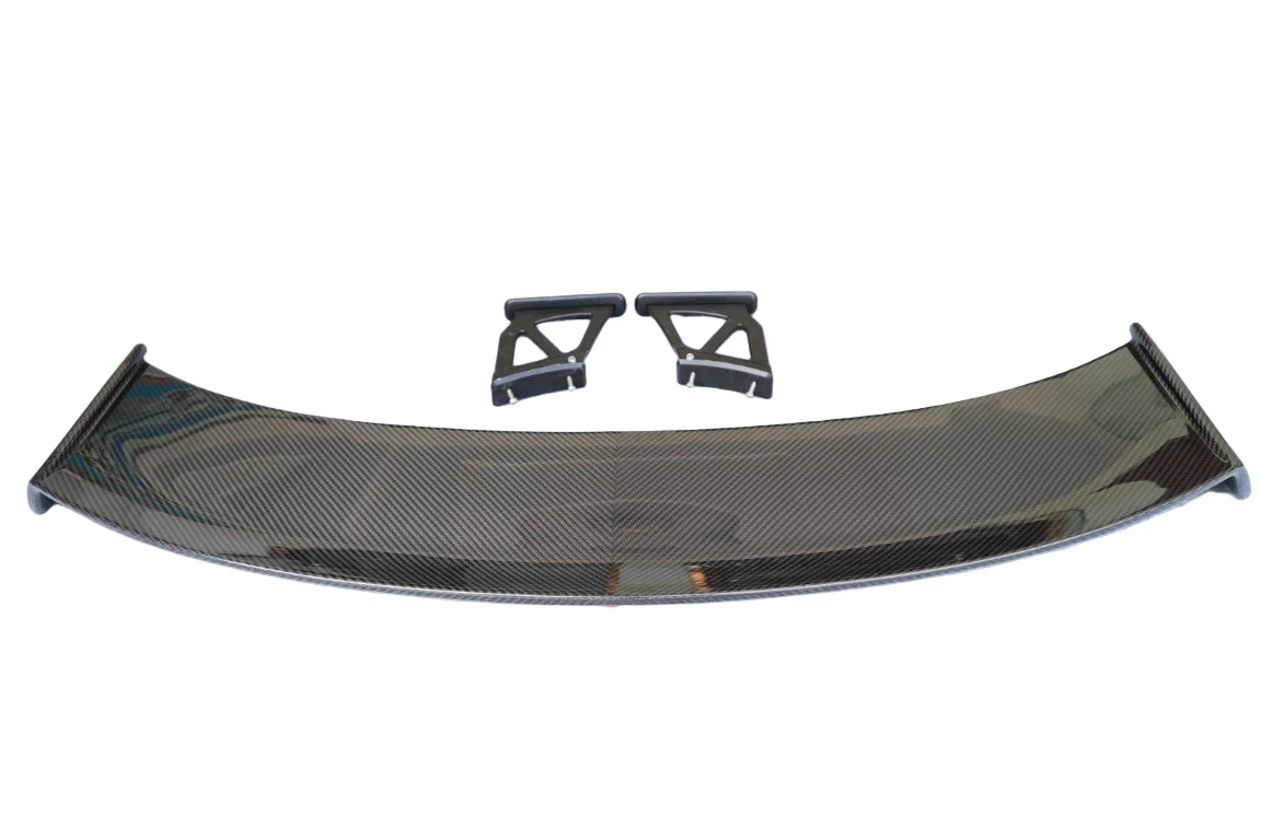 DuPont Tech GT4 Conversion Style Rear Wing for Porsche 718 982 981 2012-ON & 987 Cayman 2005-2012 Dry Pre-preg Carbon Fiber/ABS