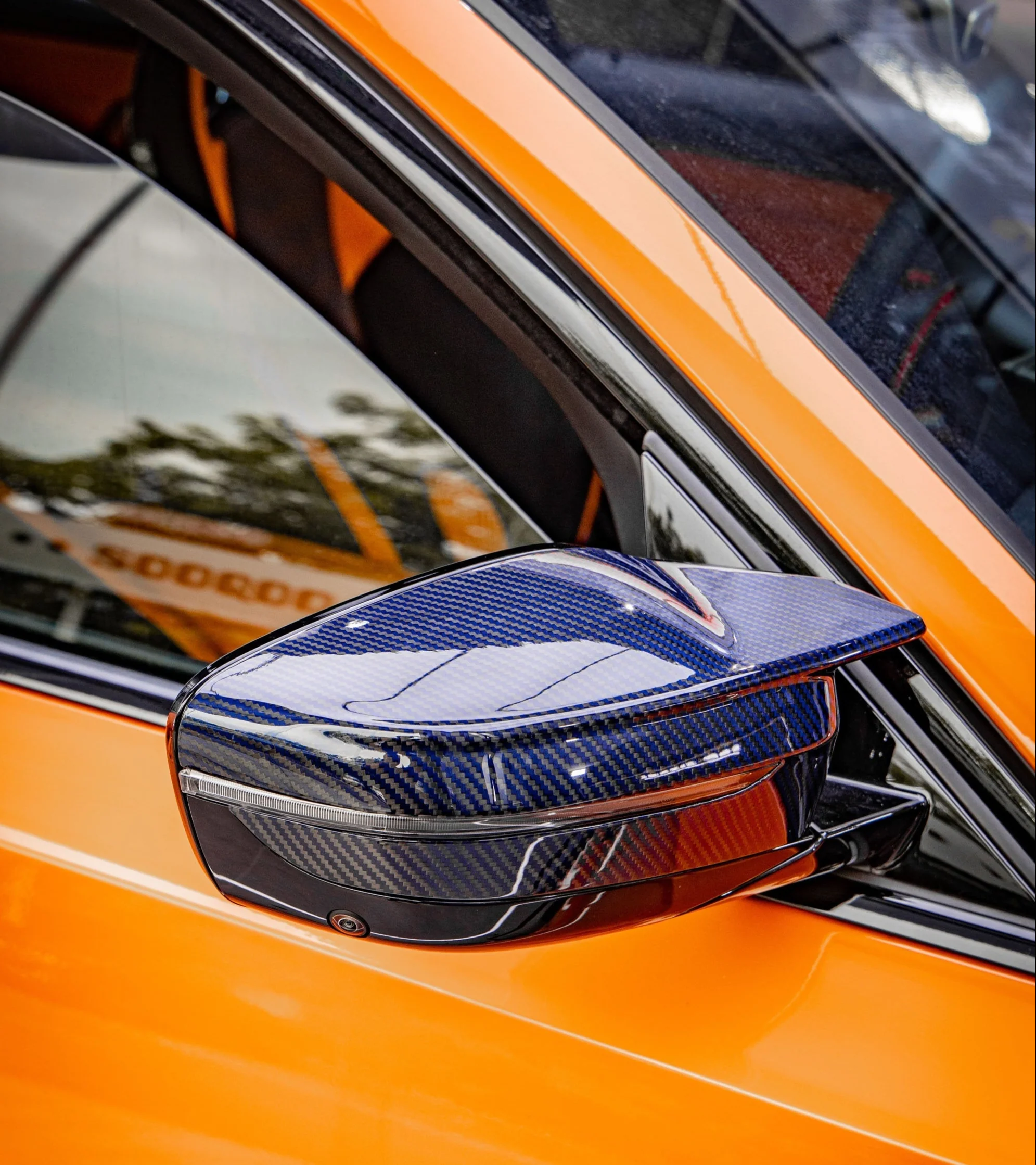 Aero Republic OE Style Replacement Mirror Caps for BMW 2 Series M240 G42 & M2 G87 Dry Pre-preg Carbon Fiber