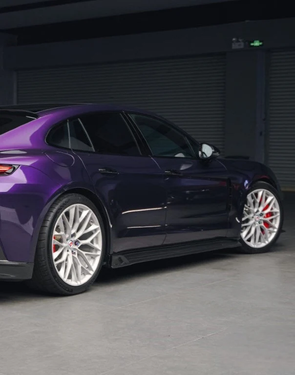 ArmorExtend AE Desgin ART Side Skirts for Porsche Panamera 976 E-Hybird GTS Turbo 2024-ON Dry Pre-preg Carbon Fiber
