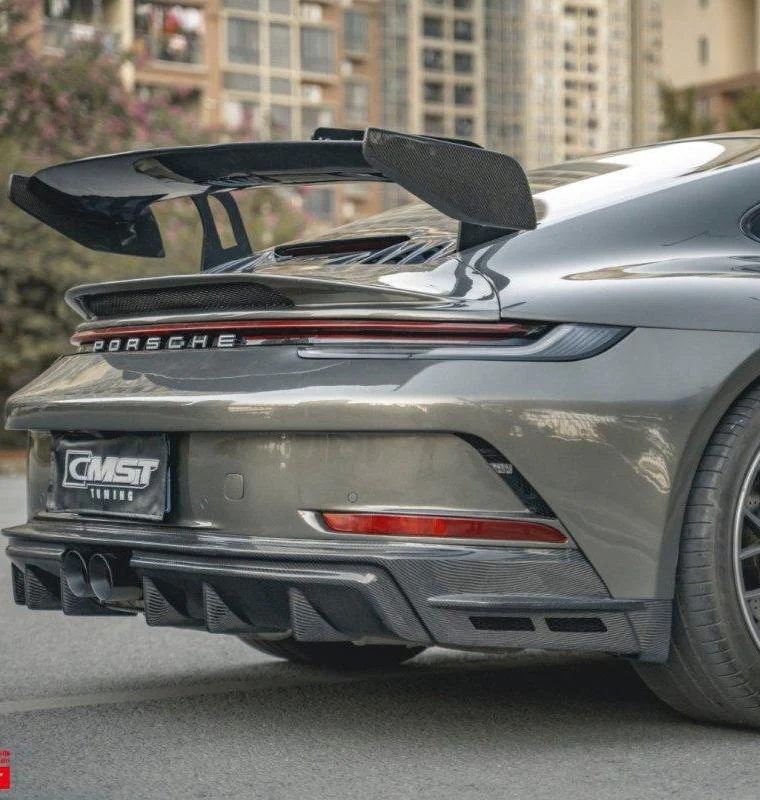 CMST Tuning GT3 Style Rear Spoiler Wing for Porsche 911 992 992.1 /S/T/4/4S/Targa 4/4S/GTS Carbon Fiber/FRP