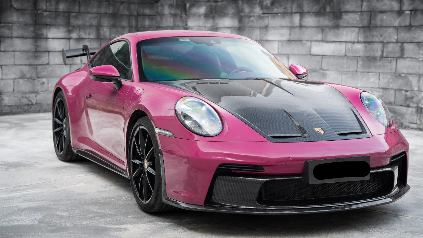 DuPont Tech Grill for GT3 Conversion Style Front Bumper Dry Pre-preg Carbon Fiber
