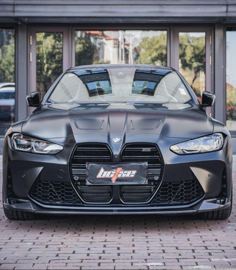 BCTXE Front Lip Splitter for BMW M3 G80 M4 G82 G83 2021-ON Pre-preg Carbon Fiber