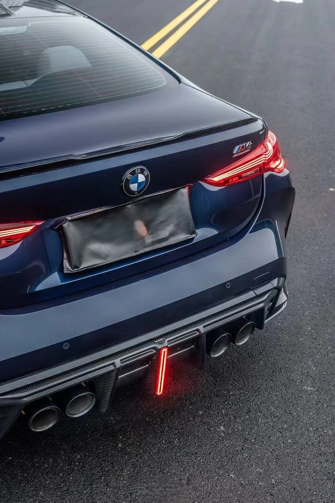 ArmorExtend V3 Rear Diffuser & Canards for BMW M3 G80 G81 & M4 G82 G83 2021-ON Dry Pre-preg Carbon Fiber