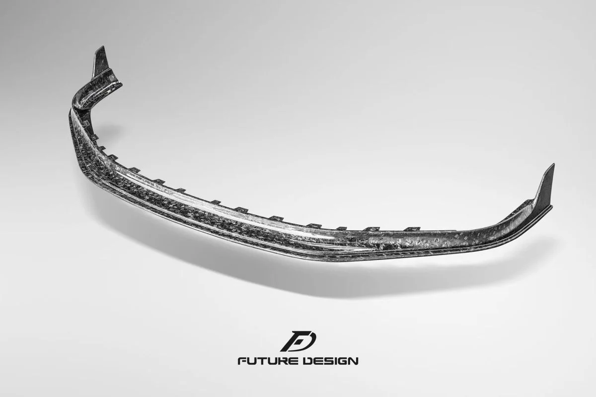 Future Design Carbon Fiber FRONT LIP SPLITTER for Porsche 992 Carrera & 4 & S & 4S