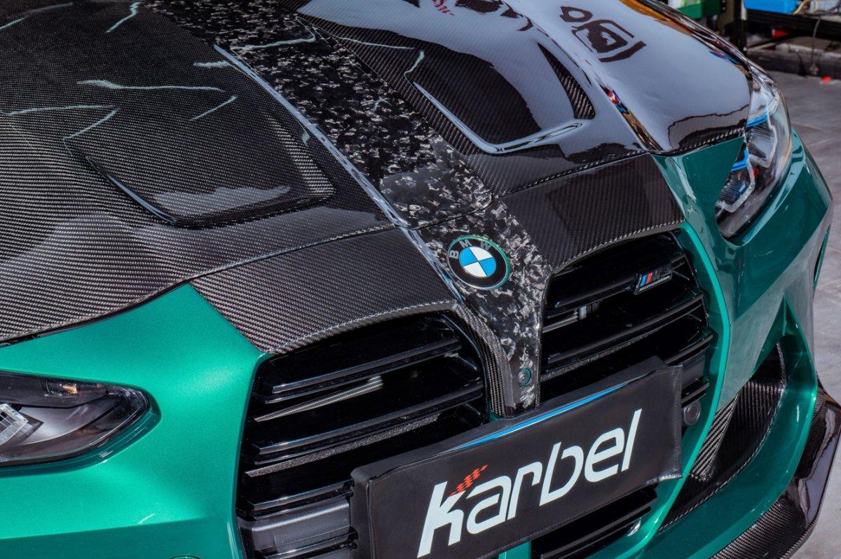 Karbel Carbon Fiber Hood & Nose Cover for BMW M3 G80 G81 & M4 G82 G83