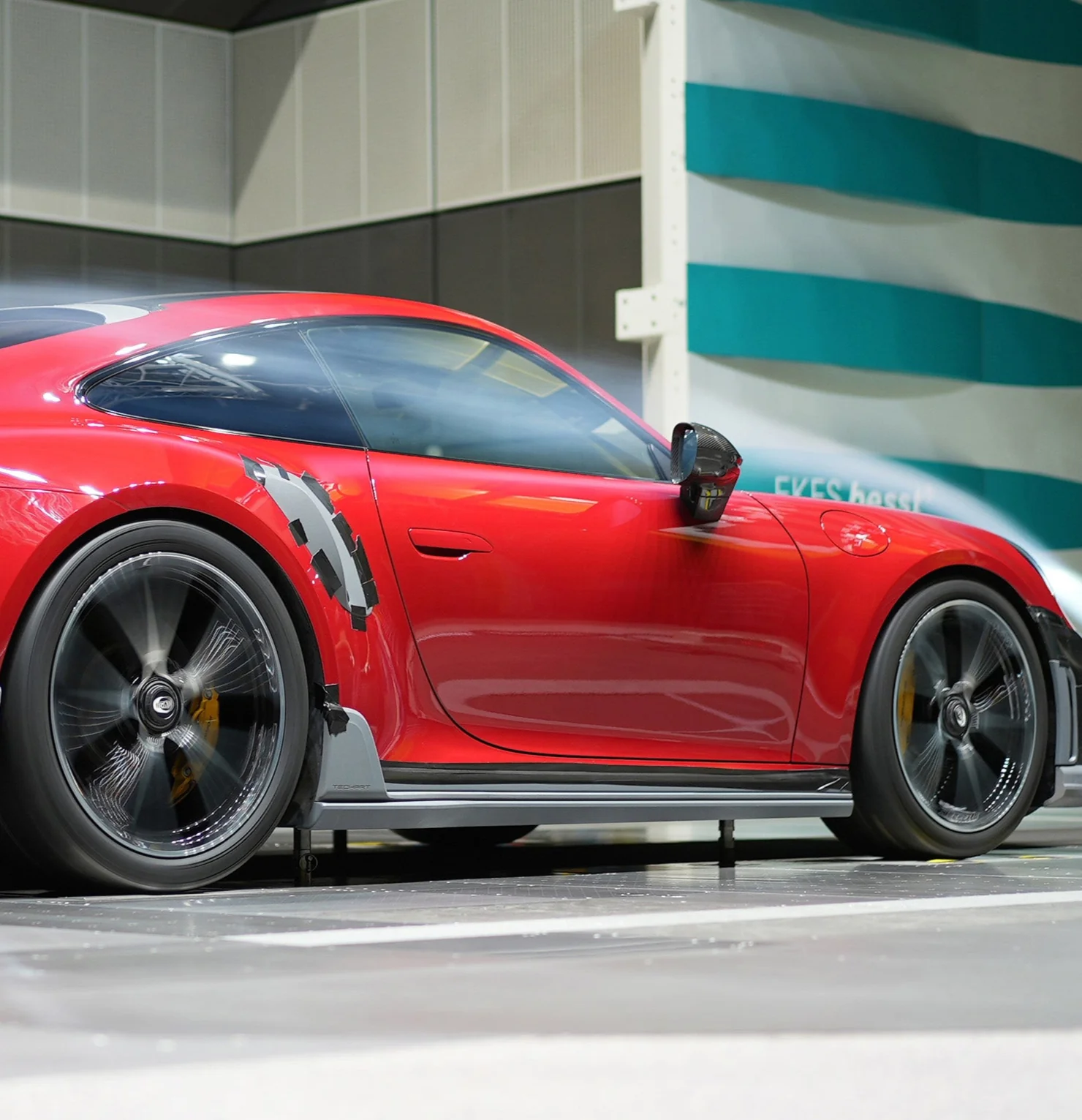 Aero Republic T-ART Style Side Skirts for Porsche 911 992.1 Turbo/Turbo S 2020-2025 Dry Pre-preg Carbon Fiber