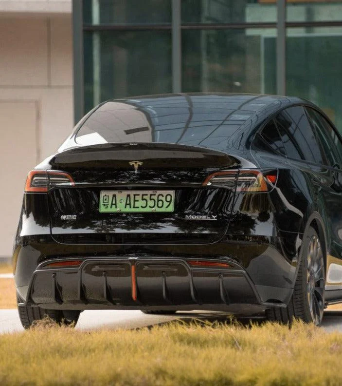 Karbel Carbon Rear Diffuser for Tesla Model Y / Performance Pre-preg Carbon Fiber