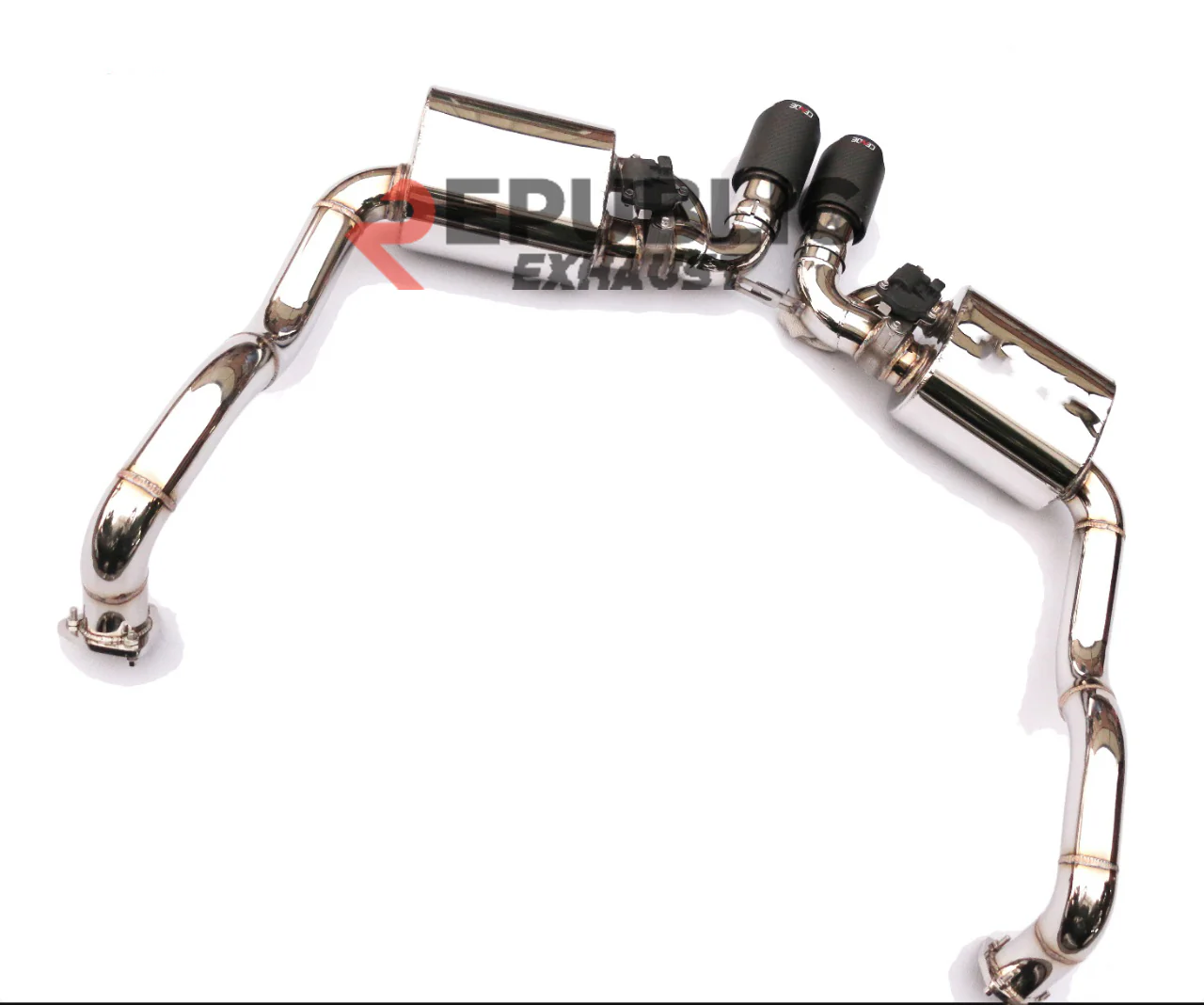 Republic Exhaust Axle-back Exhaust Center Exit for Porsche Cayman/Boxster 987.2 2009-2012 Titanium/Stainless Steel