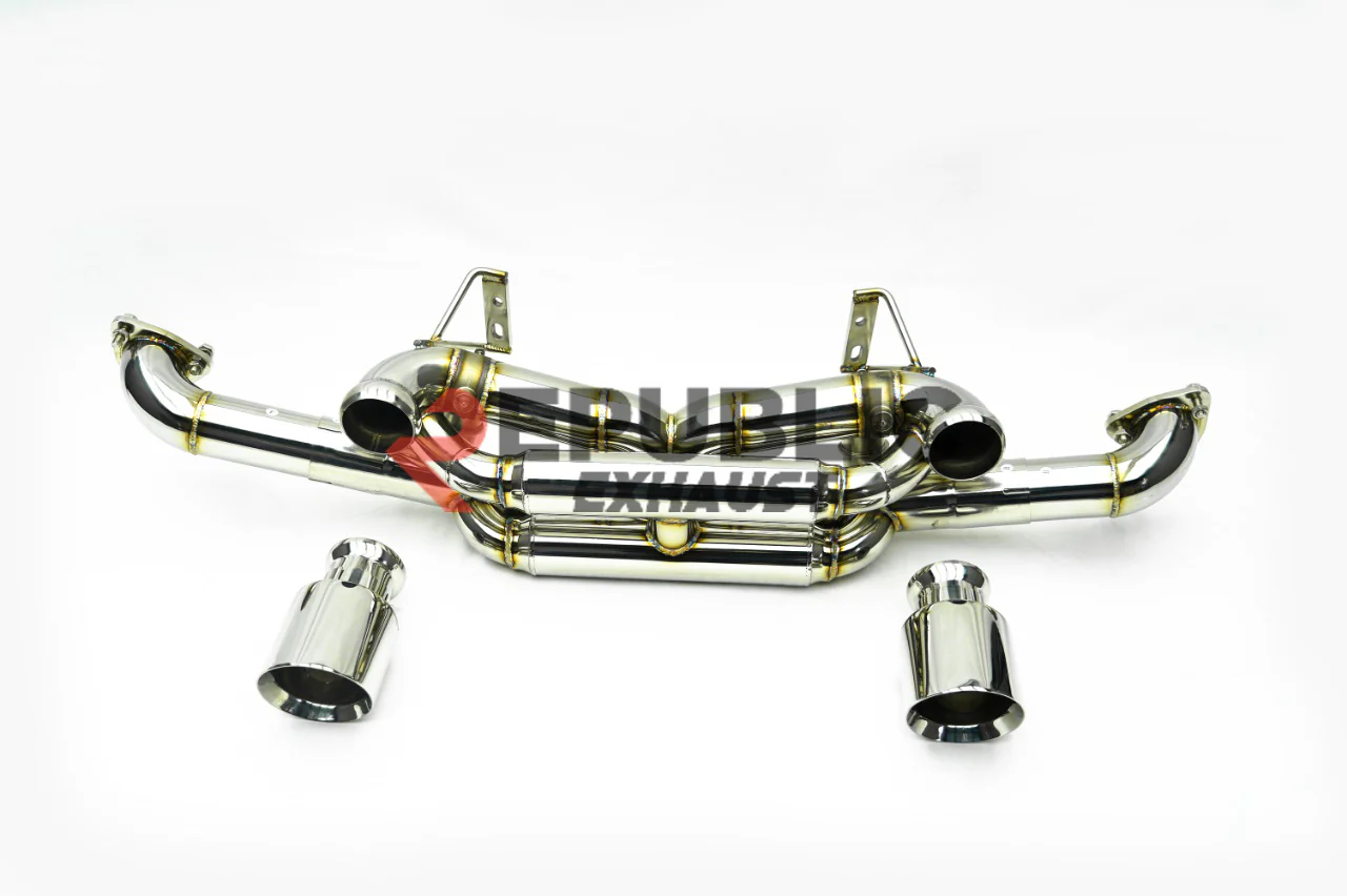 Republic Exhaust Axle-back Exhaust with Valve for Porsche 718 Cayman GT4RS Spyder RS 2023-ON Titanium/Stainless Steel