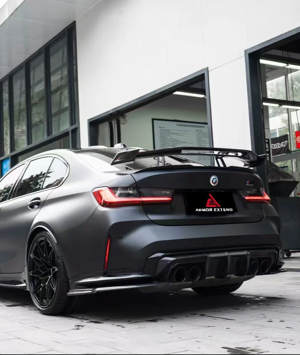 ArmorExtend AE V2 Rear Wing for BMW M3 M3C M3CS G80 2021-ON Sedan Carbon Fiber