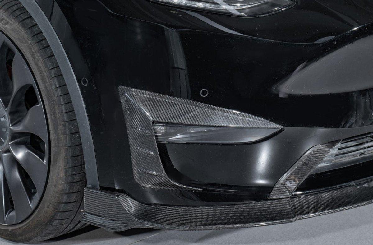 Karbel Carbon Upper Valences for Tesla Model Y / Performance Pre-preg Carbon Fiber