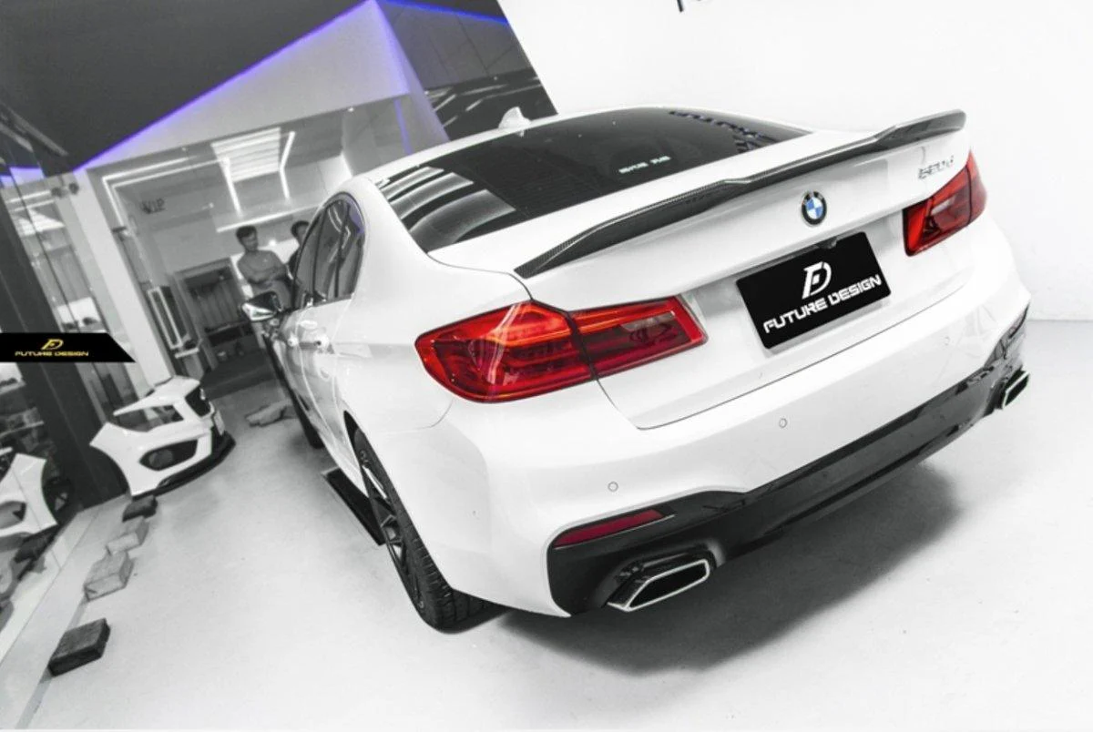 Future Design Carbon Fiber Rear Spoiler CS Style For BMW F90 M5 & 5 Series G30 530i 540i 2017-ON