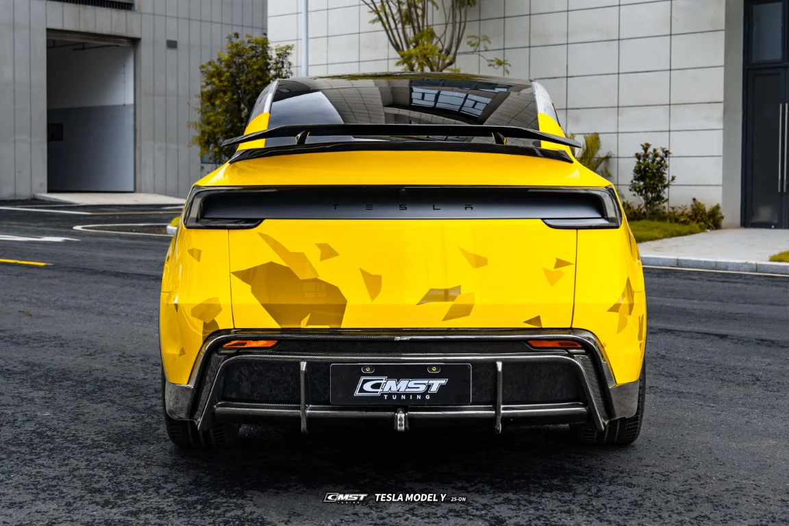 CMST Tuning V1 Rear Spoiler for Tesla Model Y Juniper 2026-ON Carbon Fiber / FRP