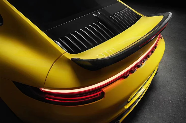 Aero Republic OEM Replacement Style Rear Lip Spoiler for Porsche 911 992.1 992.2 Carrera Base/S/T/4/4S/GTS Carbon Fiber