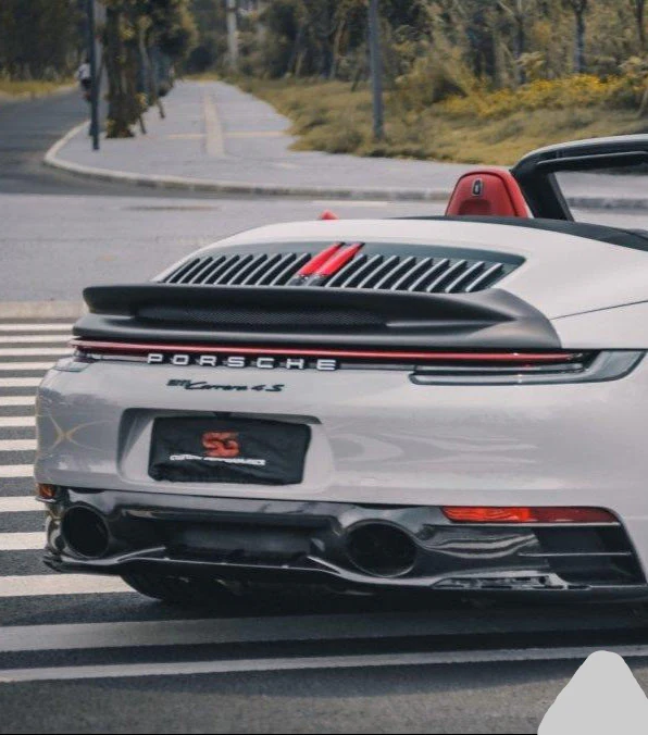 ArmorExtend ART Ducktail Spoiler for Porsche 911 992.1 992.2 Carrera Base/S/T/4/4S/GTS/Targa 2020-ON Carbon Fiber