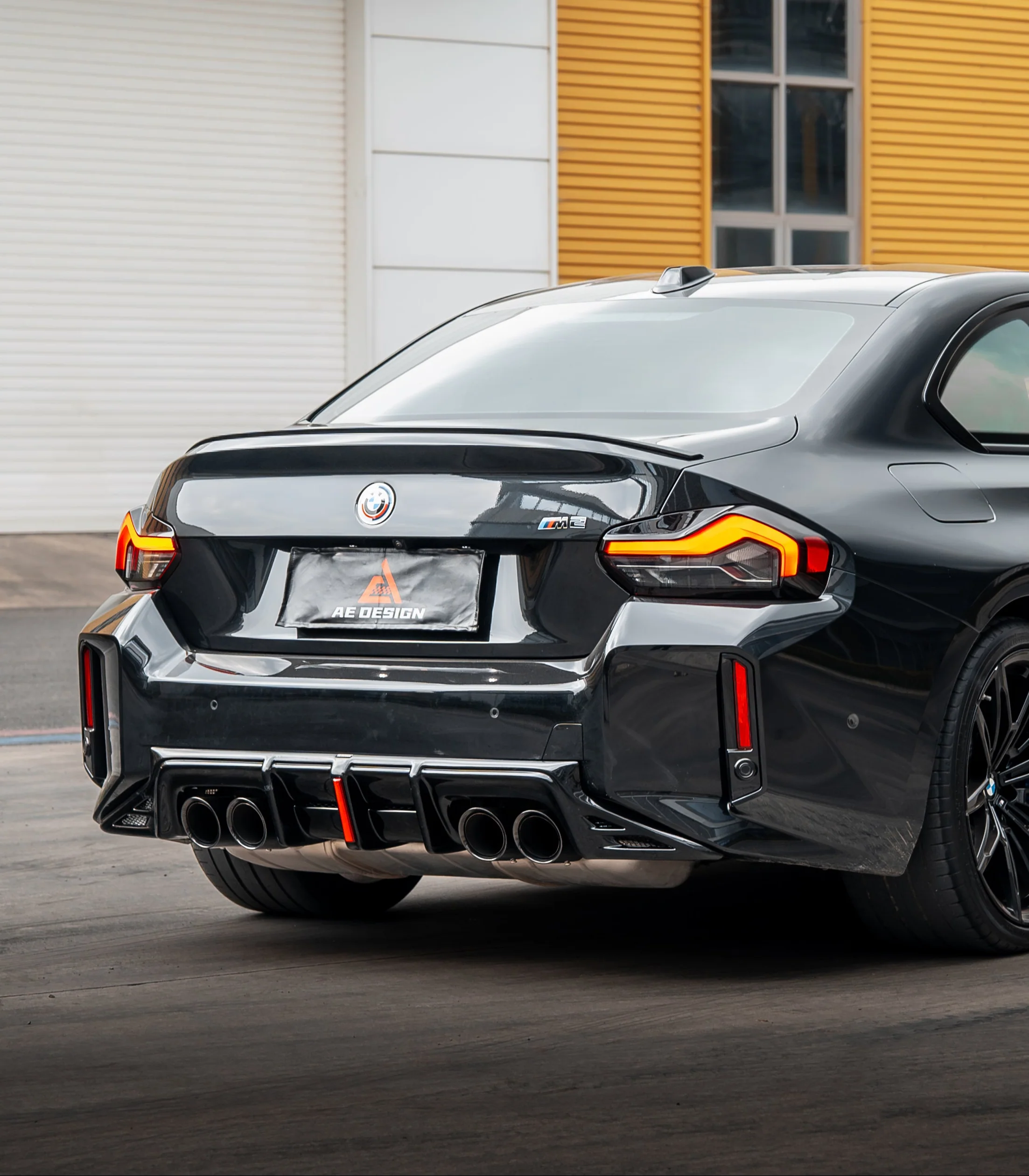 ArmorExtend Rear Diffuser & Canards for BMW M2C M2 G87 2023-ON ABS