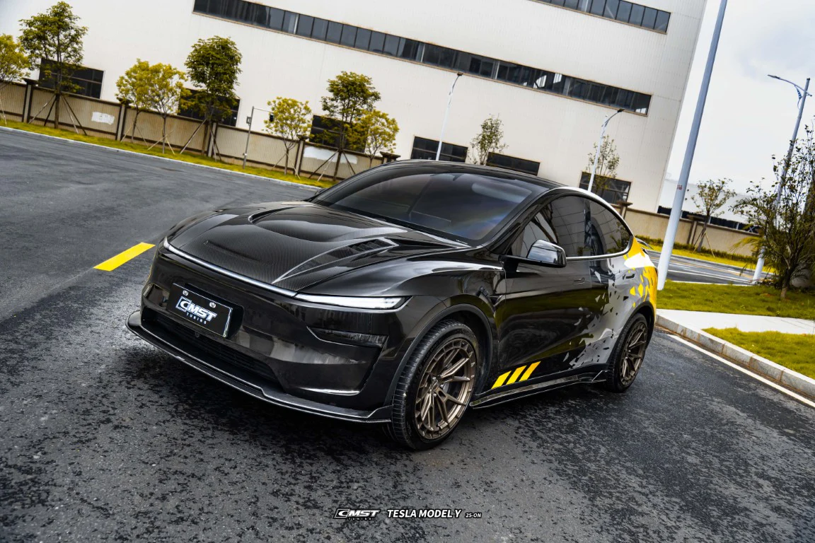 CMST Tuning V2 Side Skirts for Tesla Model Y Juniper 2026-ON Carbon Fiber / FRP
