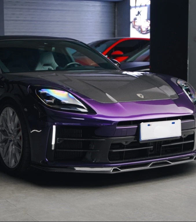 ArmorExtend AE Desgin ART Hood for Porsche Panamera 976 E-Hybird GTS Turbo 2024-ON Dry Pre-preg Carbon Fiber