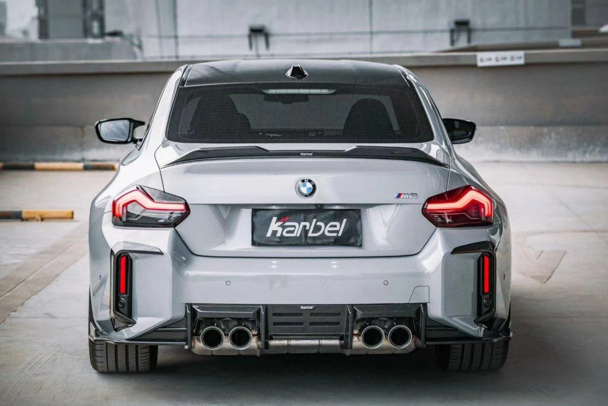 Karbel Carbon V2 Rear Spoiler for BMW M2 G87 & 2 Series G42 2023-ON Coupe Carbon Fiber
