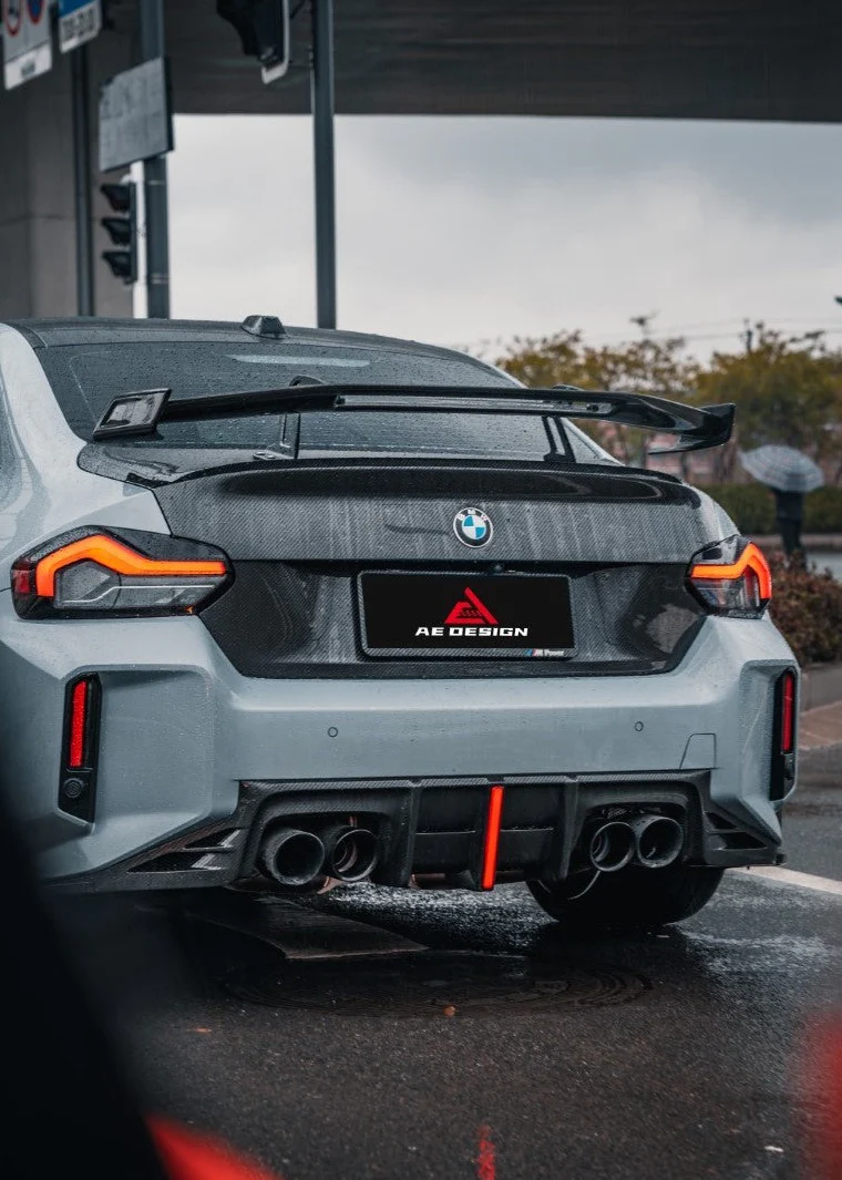 ArmorExtend Carbon Fiber ART V2 Rear Wing for BMW M2/C G87 & 2 Series 230i M240i G42